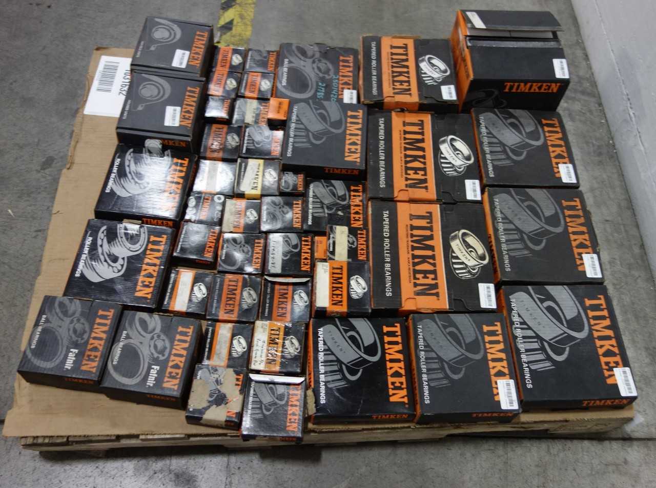 PALLET OF ASSORTED TIMKEN BEARINGS - BEARINGS