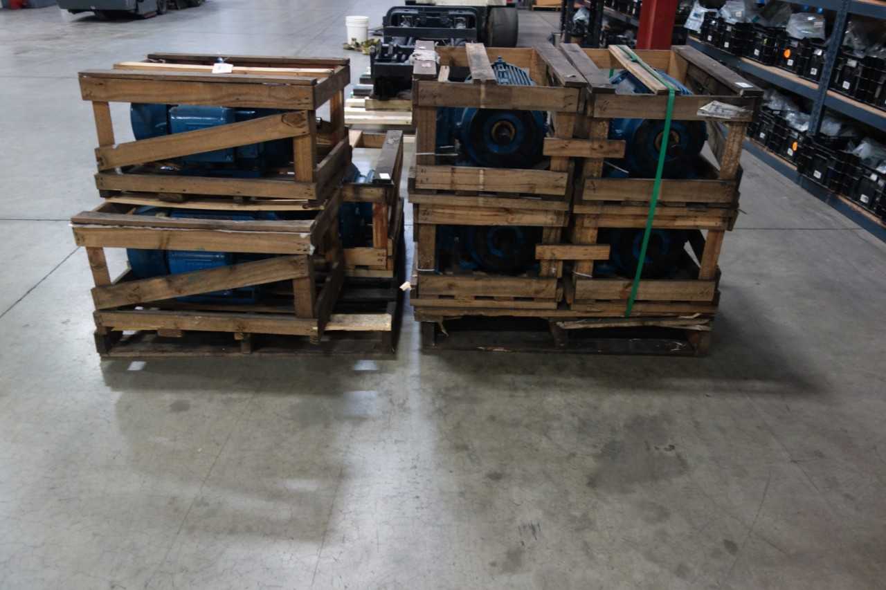 LOT OF 8 WEG ELECTRIC MOTORS - ELECTRIC MOTORS