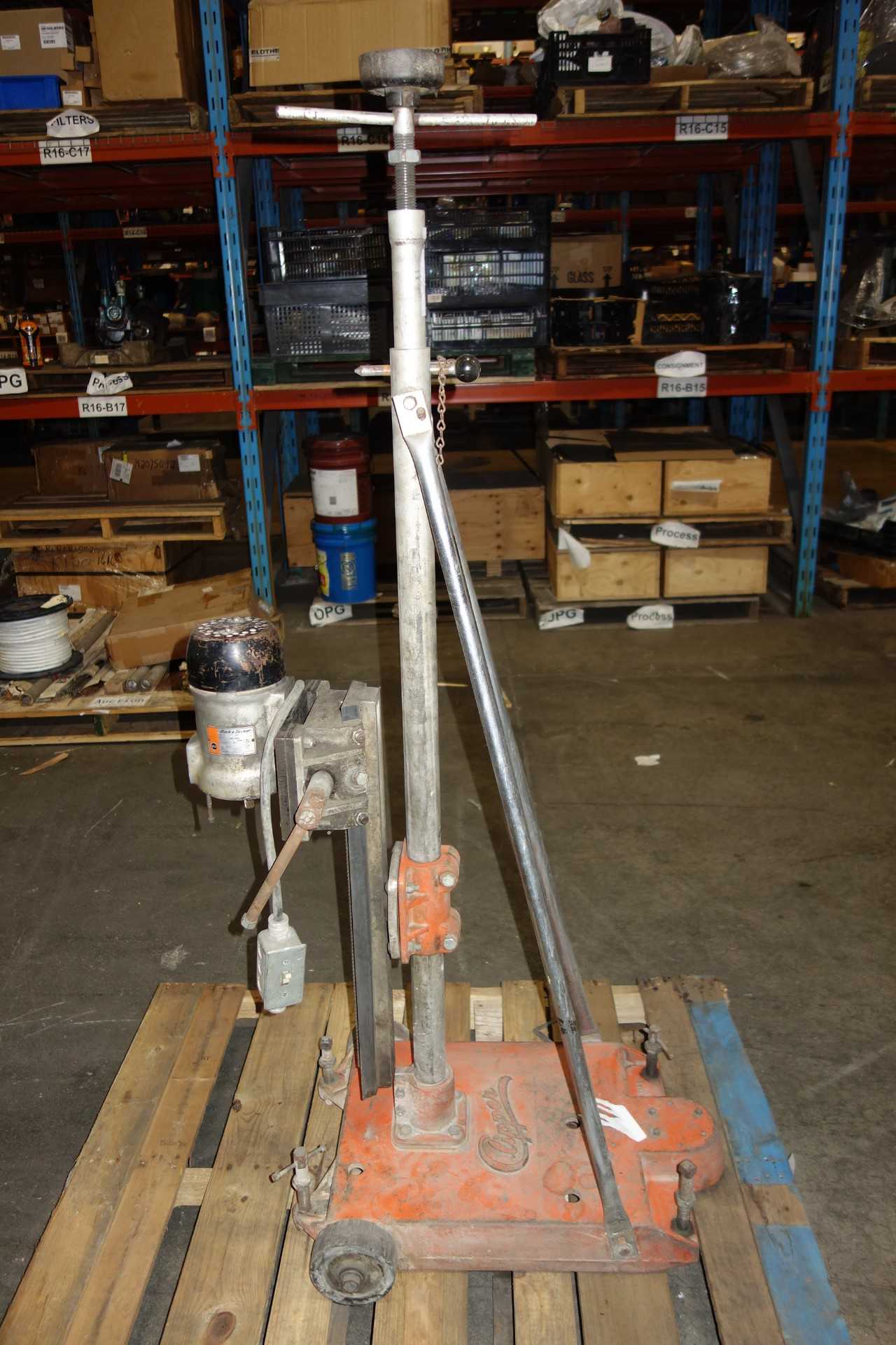 BLACK & DECKER CLIPPER 748 TWO SPEED SUPER POWER UNIT CORE DRILL 120V-DC (MISSING HEAD) - ELECTRIC POWER TOOLS