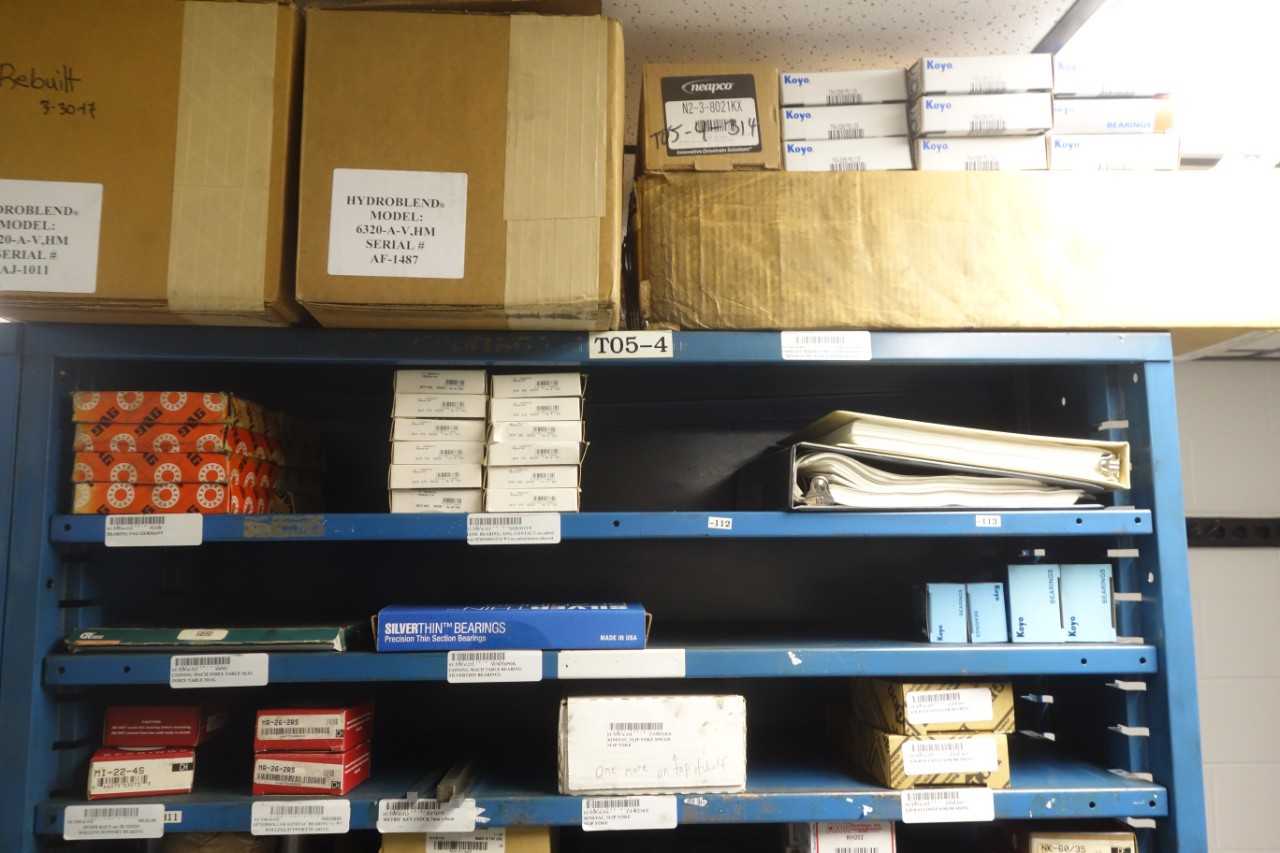 Contents of 1x section shelving - SHELVING
