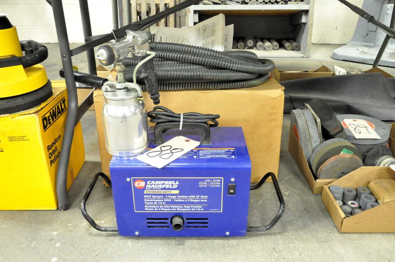 Campbell Hausfeld HVLP Sprayer with Hose and Cup Gun - AIR COMPRESSORS