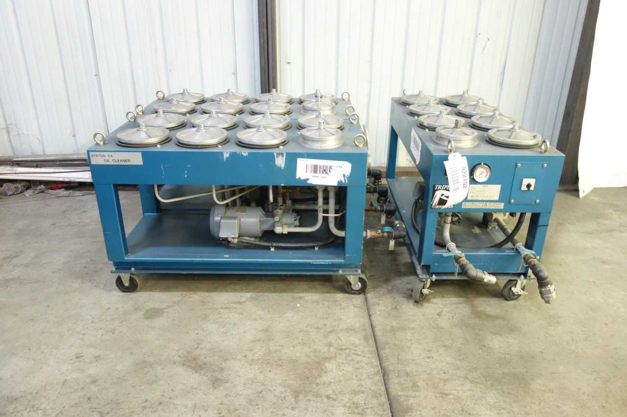 LOT OF 3 TRIPLE R CS-AL100-7RQC OSCA OIL CLEANSERS - ELECTRIC POWER TOOLS