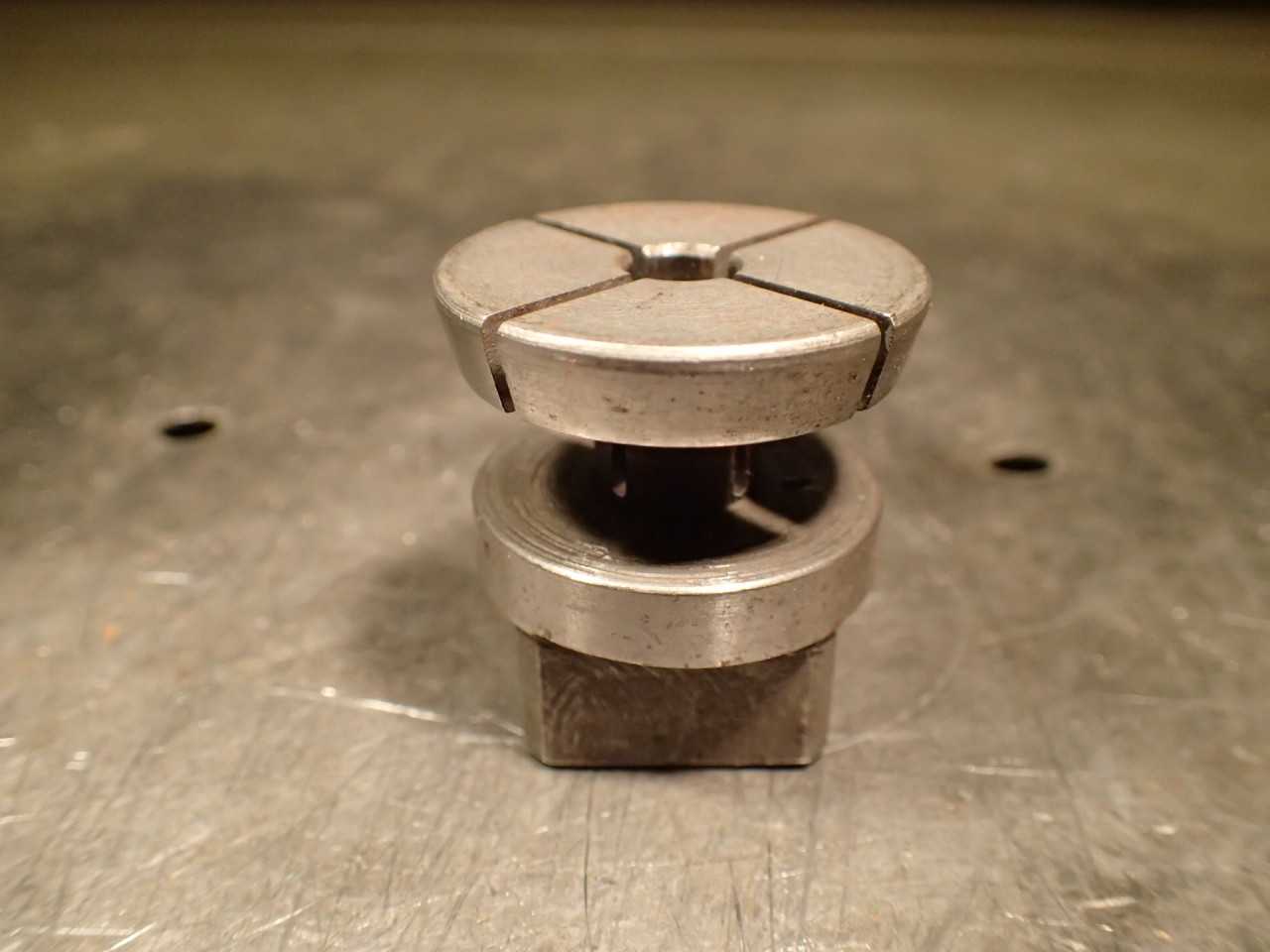 Ziegler 3LX-323C Square Drive Tap Collet: 7/16" -N FL Tool 3-TC-323 TA3-323C LX3 - HOLEMAKING TOOLS