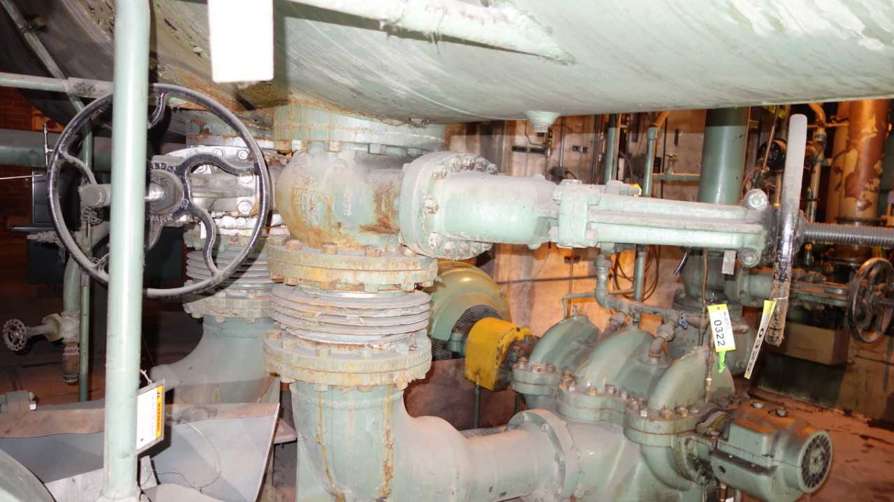 LOT OF 2 CRANE 47X 150 12 IN STEEL WEDGE GATE VALVE - VALVES