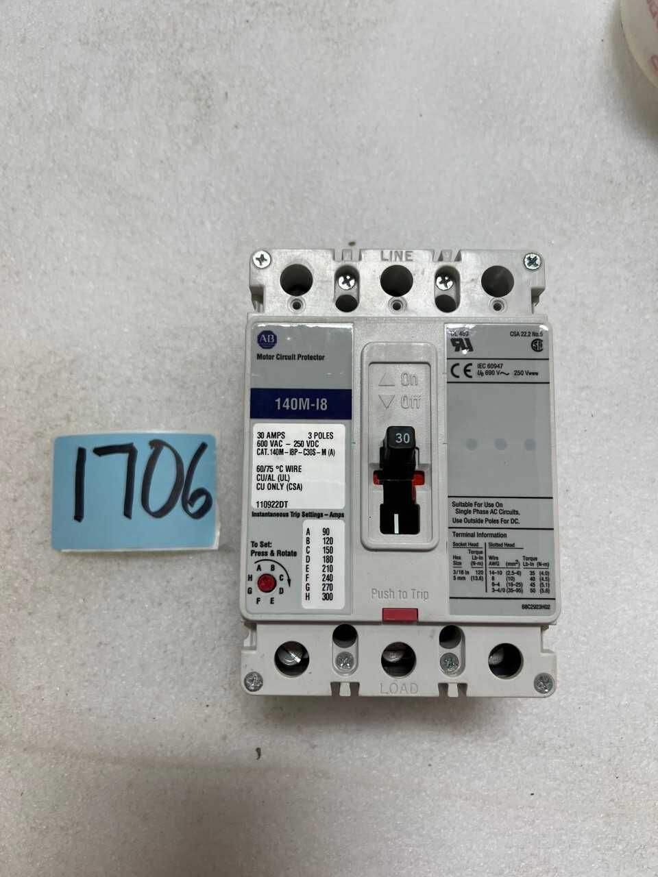CIRCUIT BREAKER - CIRCUIT BREAKERS