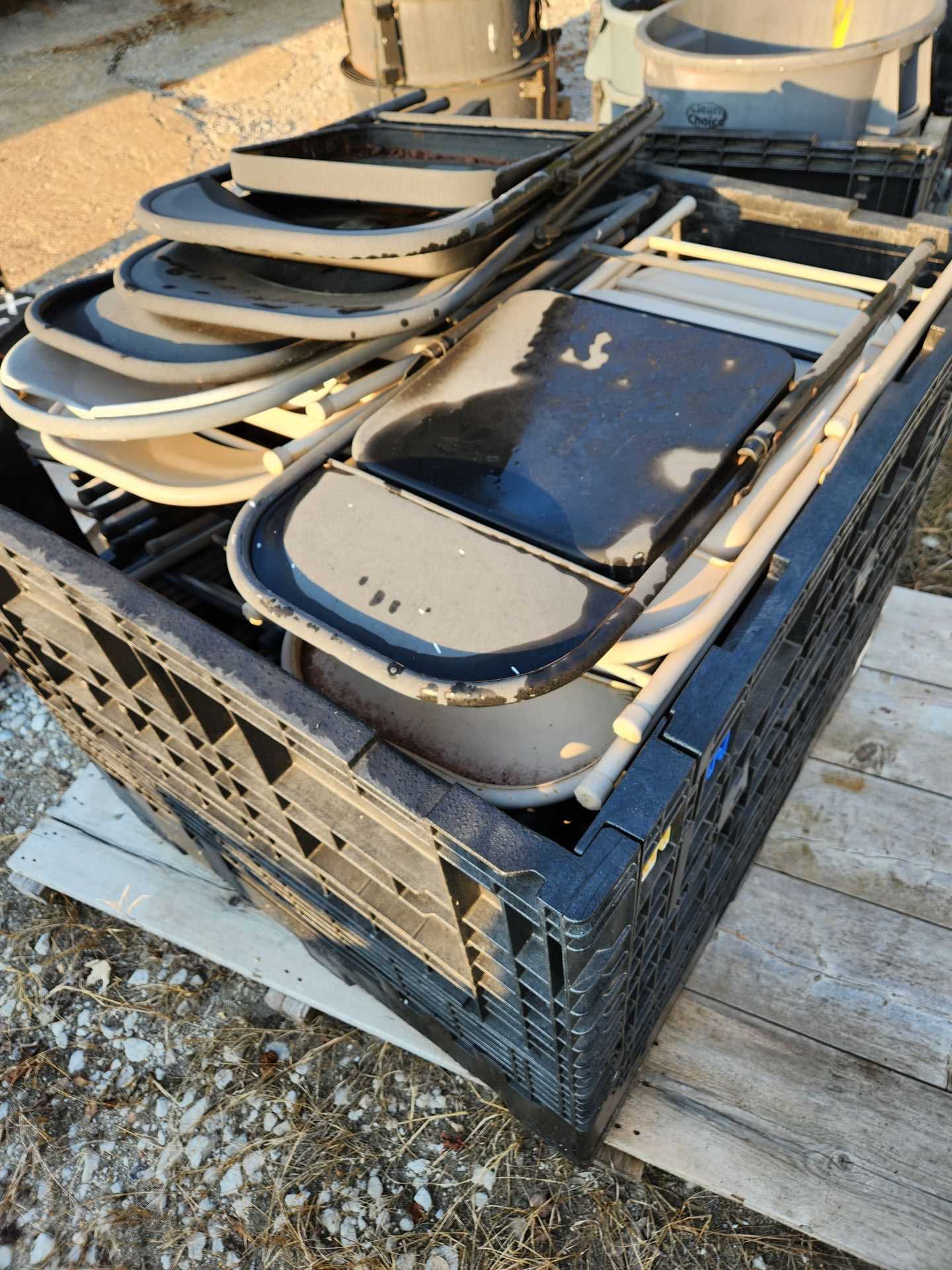 BULK LOT OF FOLDING CHAIRS QTY 40 - PLANT & FACILITY