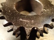 Browning D50P19 #50 2-Strand Chain Sprocket 19-Tooth P1 Bushing Bore: NOS Unused - ROLLER CHAIN