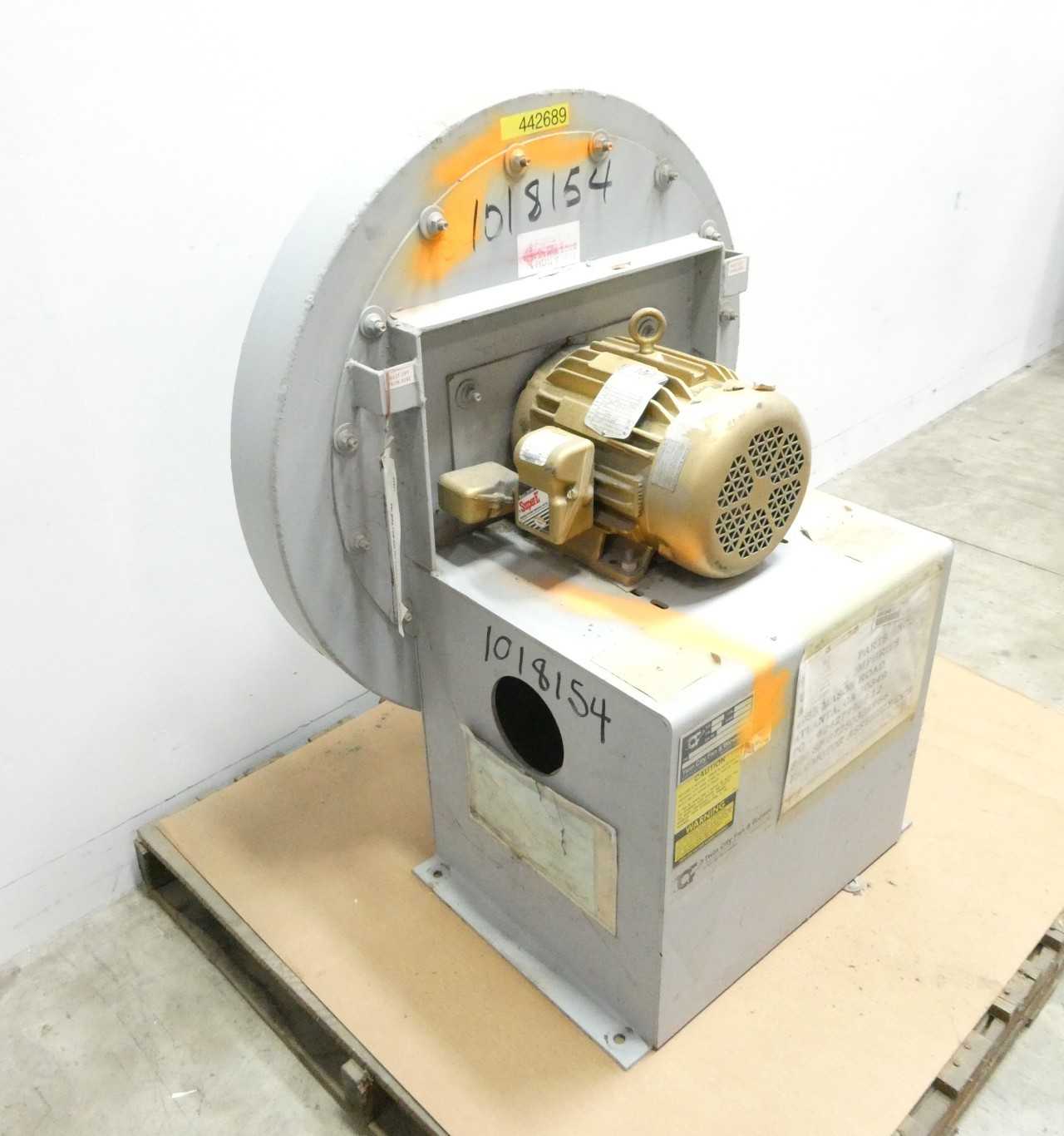 TWIN CITY FAN & BLOWER TBNA-SW CENTRIFUGAL BLOWER - BLOWER FAN