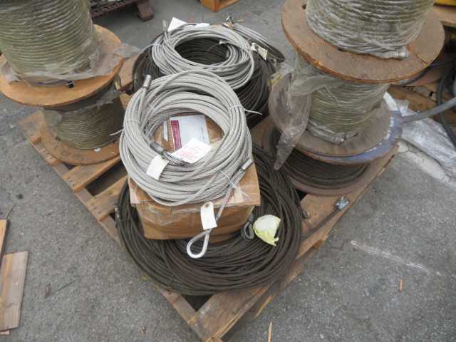 Wire Rope, Cables, Lot - MISCELLANEOUS