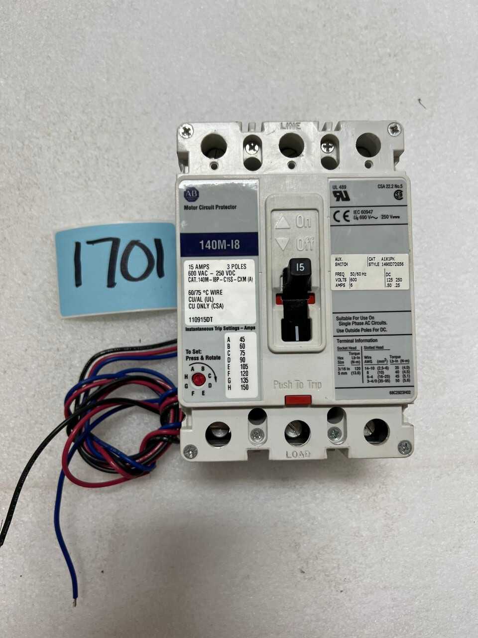 CIRCUIT BREAKER - CIRCUIT BREAKERS