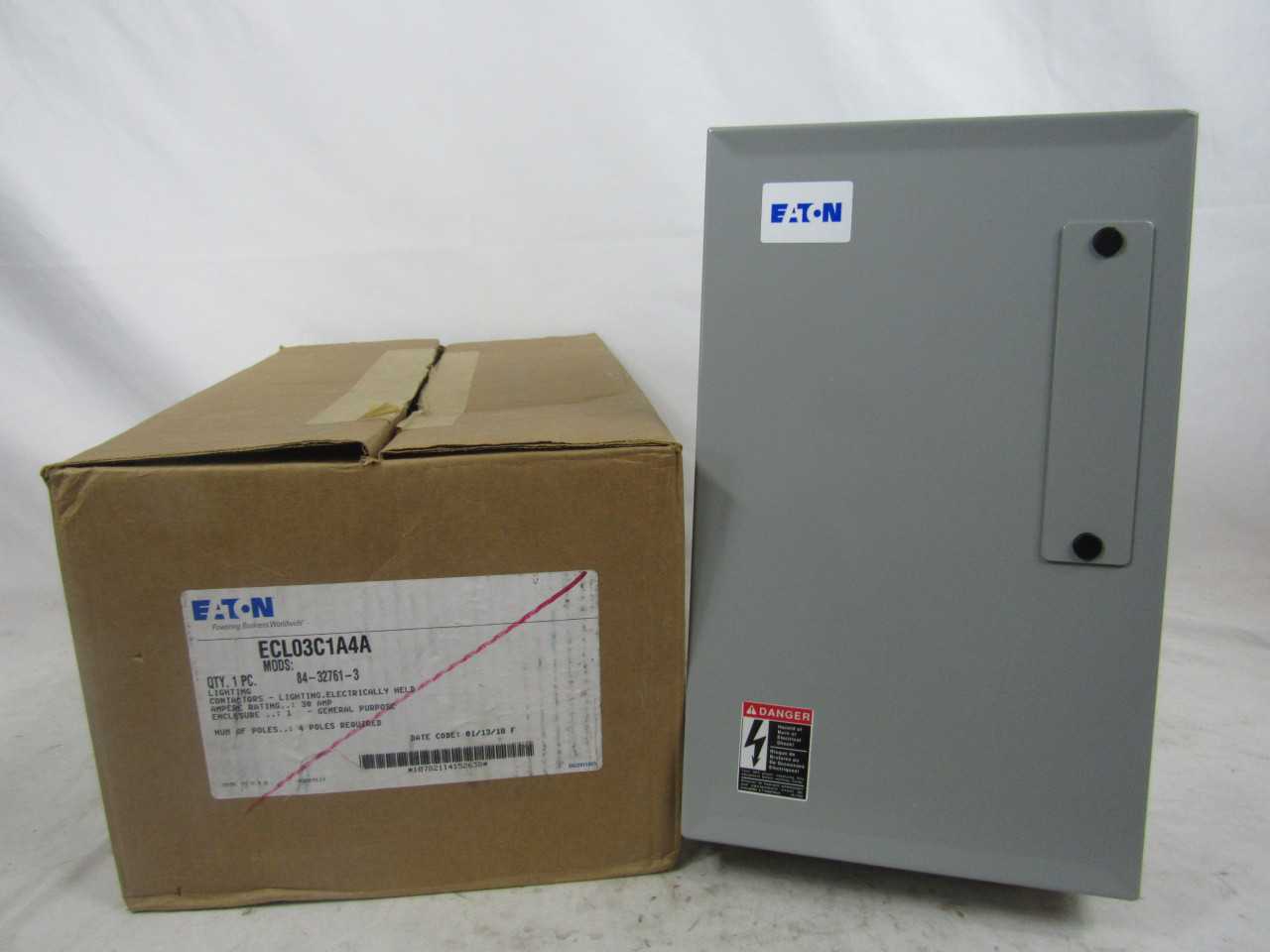 Lot of Quantity 2x ECL03C1A4A Lighting Contactors - LIGHTING