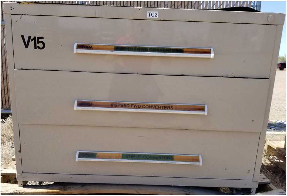 Vidmar Cabinet 27.75" L x 45" W x 33" H - TOOL STORAGE