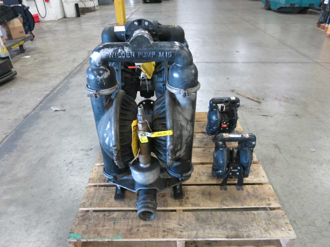 LOT OF 4 ASSORTED DIAPHRAGM PUMP - DIAPHRAGM PUMP