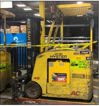 2012 HYSTER E40HSD COUNTERBALANCE FORKLIFT - SIT-DOWN FORKLIFTS