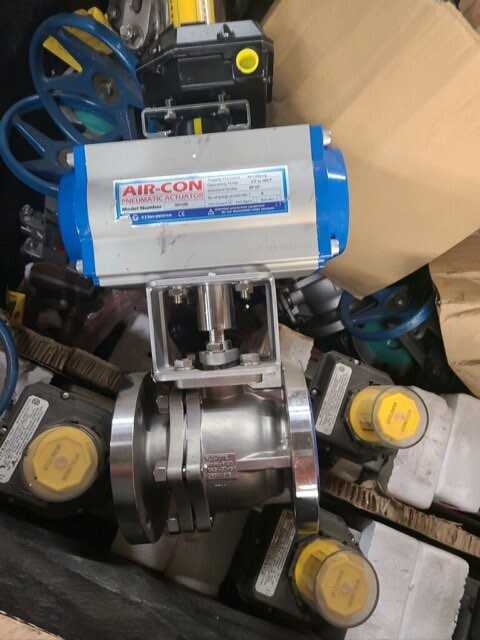 Lot of 20 - Flo-Tite 3in Pneumatic Control Valves - CONTROL VALVE