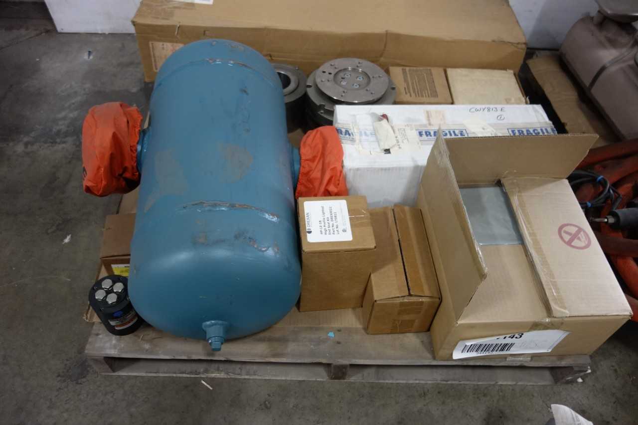 3 PALLETS OF ASSORTED MRO - INDUSTRIAL PARTS