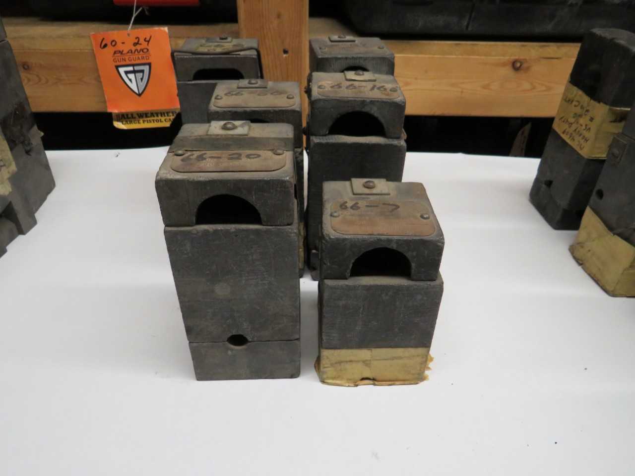 LOT OF 6 ASSORTED CADWELD 4/0 MOLDS - HAND TOOLS