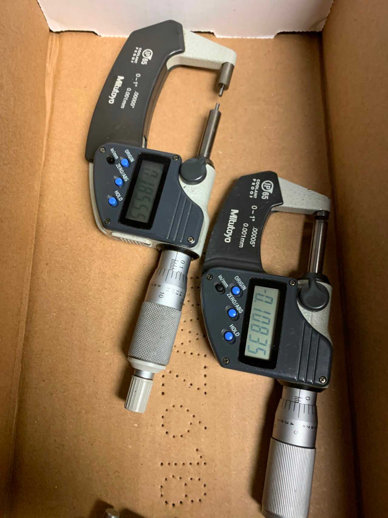 Mitutoyo Digital Micrometers - ELECTRIC POWER TOOLS
