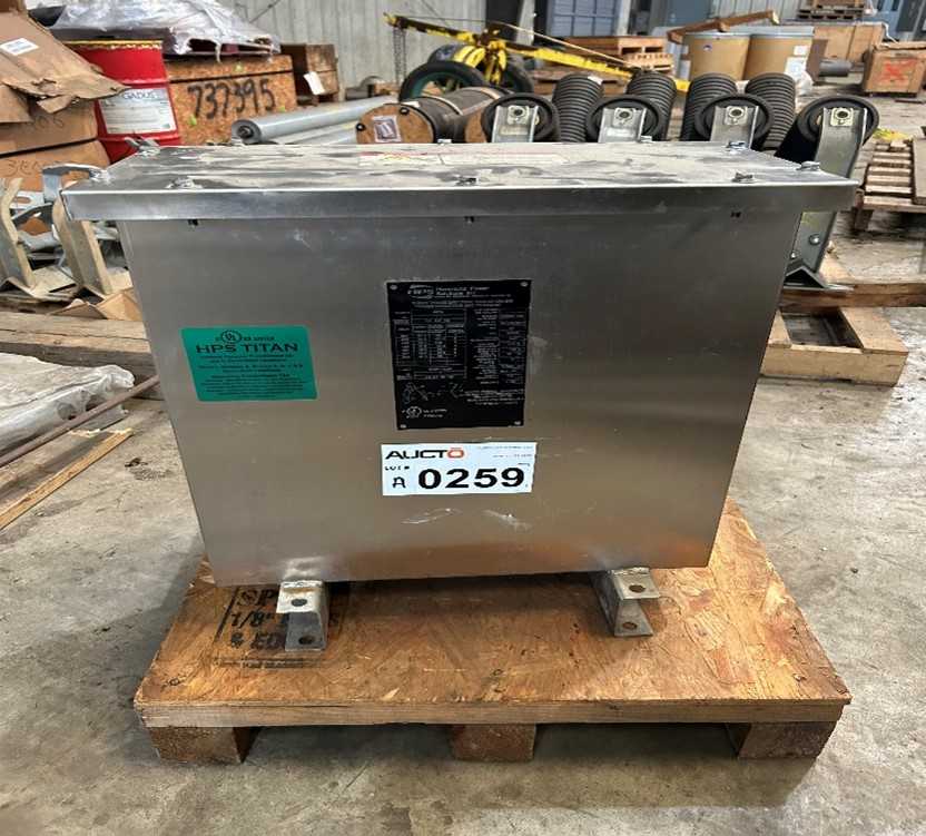 Hammond Power Pad Mounted Dry Transformer - CONTROL TRANSFORMERS