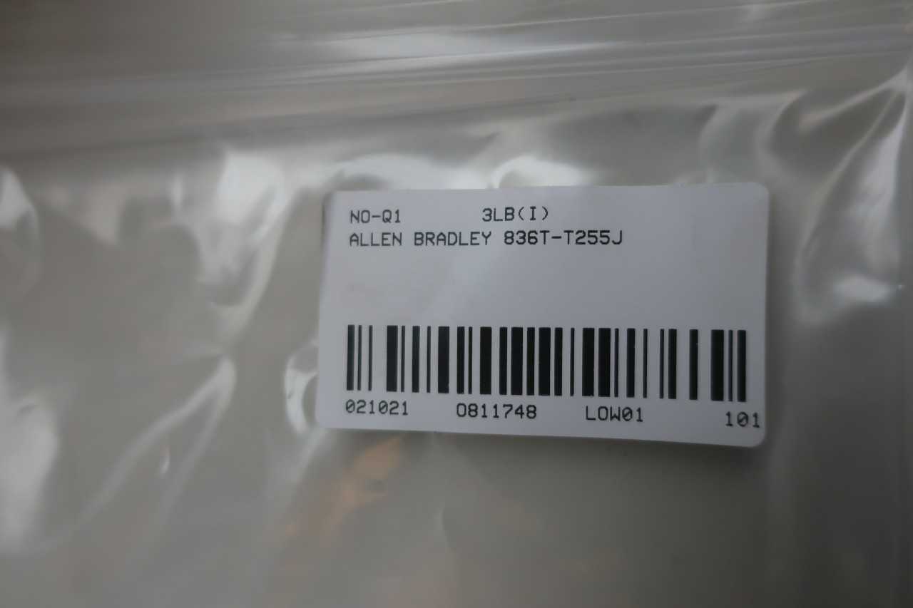 ALLEN BRADLEY 836T-T255J CONTROL 20-90/40-450PSI 24-72/72-120/120-600V-AC 115-600V-DC PRESSURE SWITCH - AUTOMATION & CONTROLS