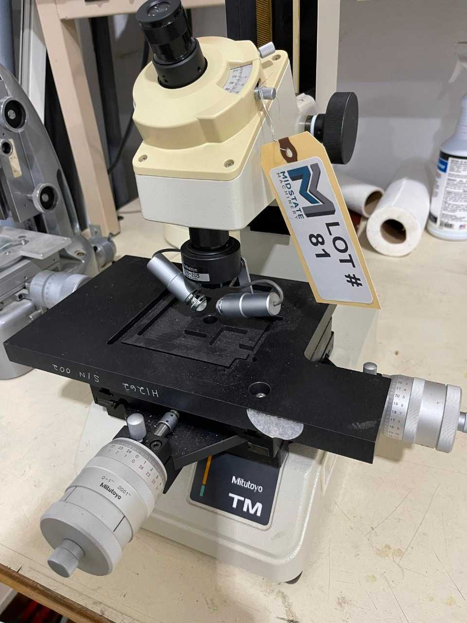 Mitutoyo TM Microscope - LAB & SCIENTIFIC