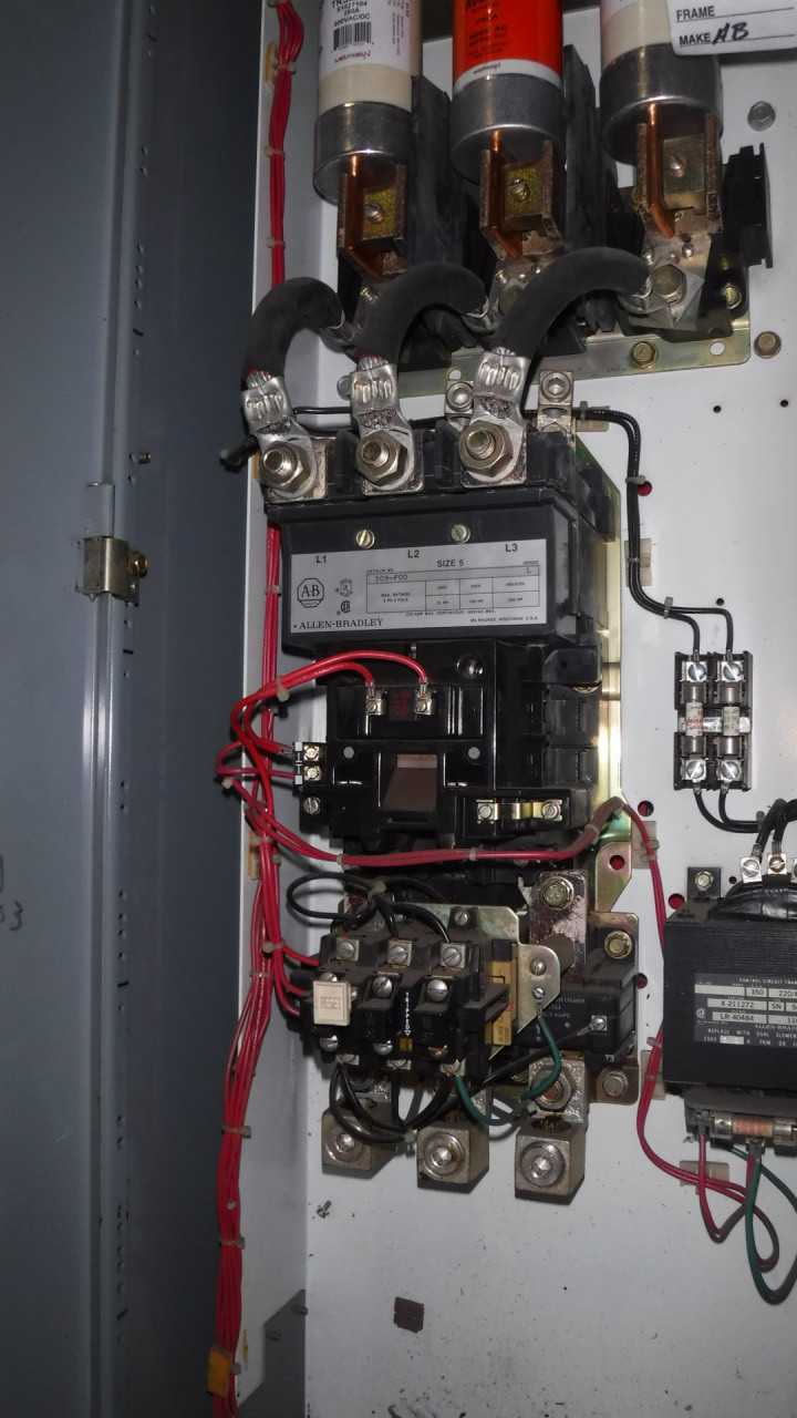 200 HP Allen Bradley Size 5 MCC Bucket 509 - MOTOR CONTROL CENTERS