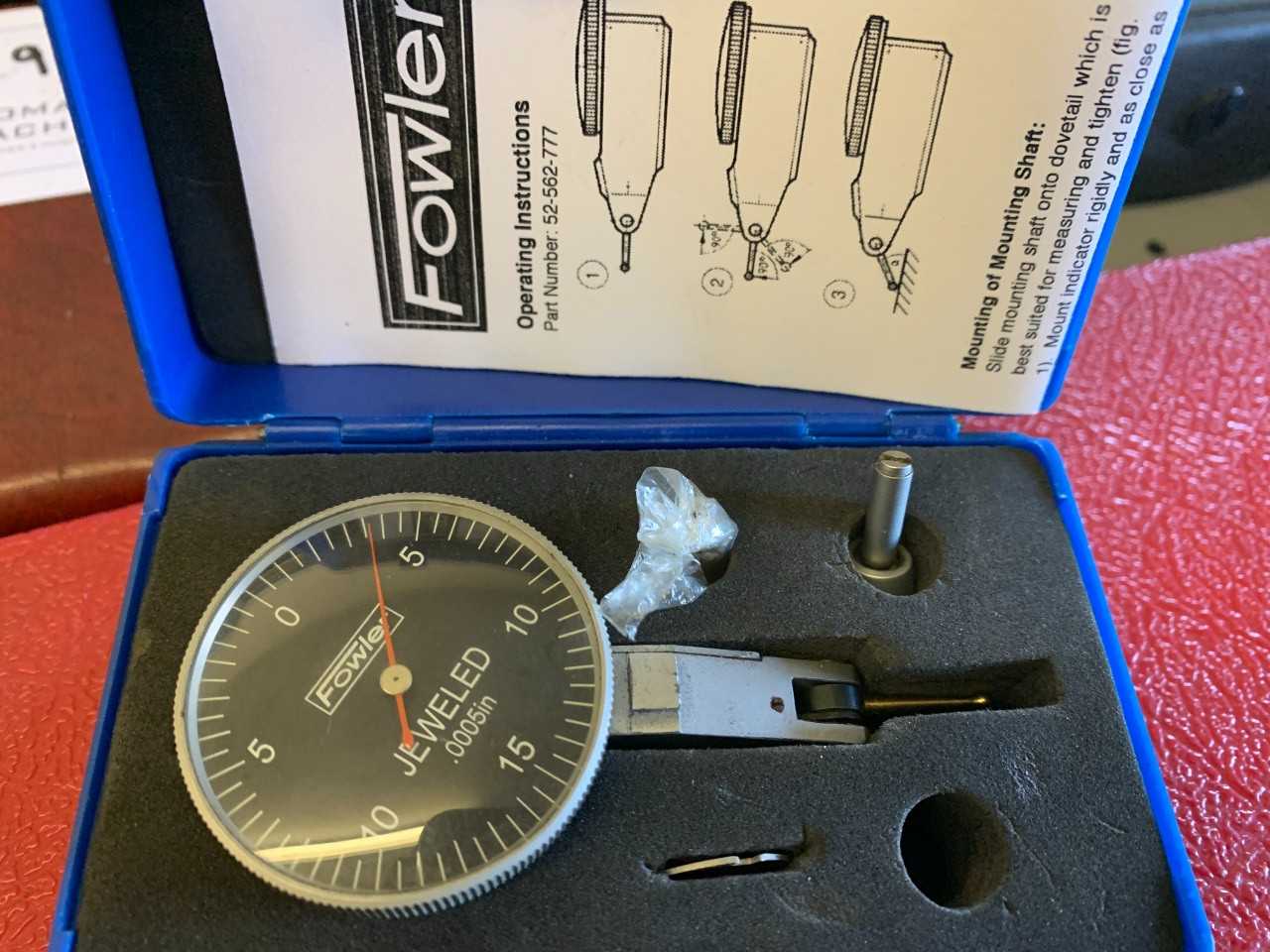 Fowler indicator - PROCESS EQUIPMENT