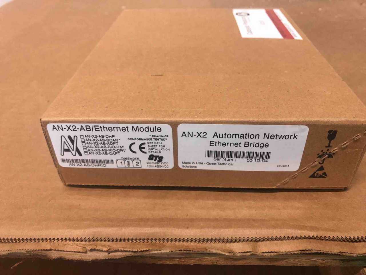 Allen-Bradley AN-X2-AB-DHRIO Ethernet Gateway - INDUSTRIAL PARTS