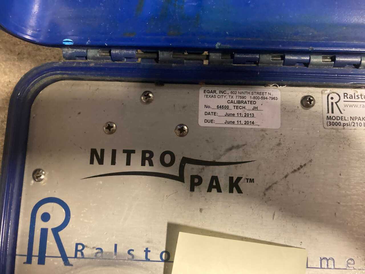 Ralston Instruments Nitro Pack - INDUSTRIAL PARTS