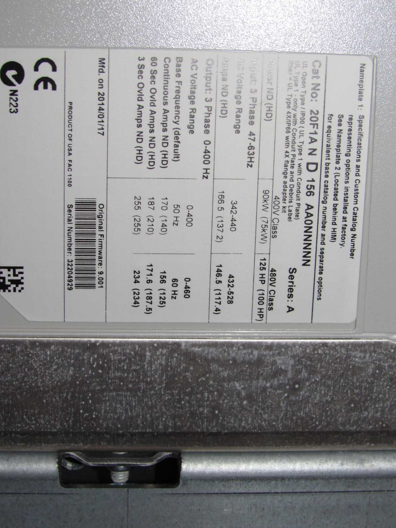Allen Bradley Powerflex 753 - MOTOR DRIVES