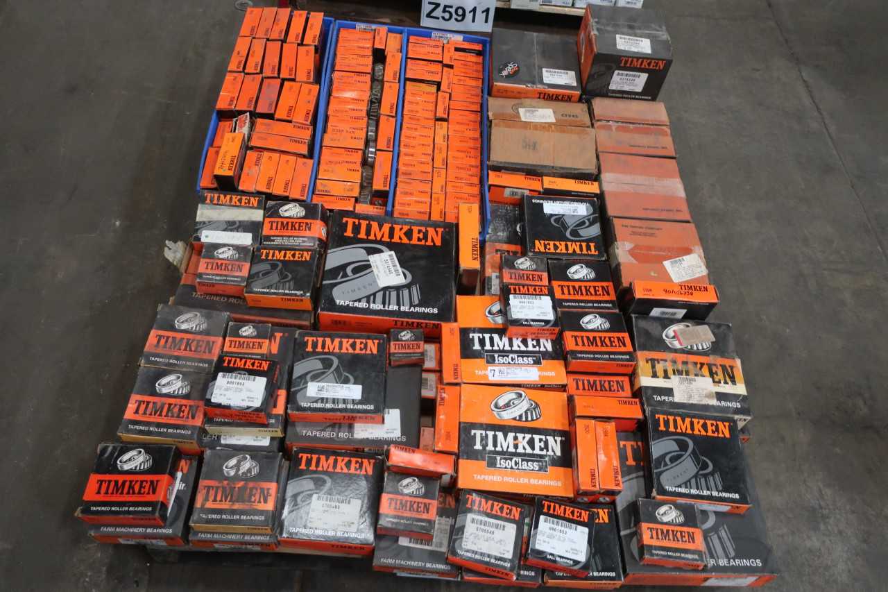 1 PALLET OF ASSORTED TIMKEN BEARINGS - BEARINGS
