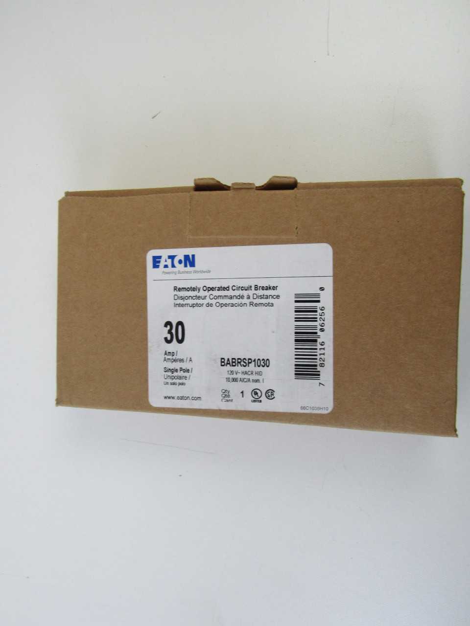 Lot of Quantity 2x BABRSP1030 Bolt on Breakers - CIRCUIT BREAKERS