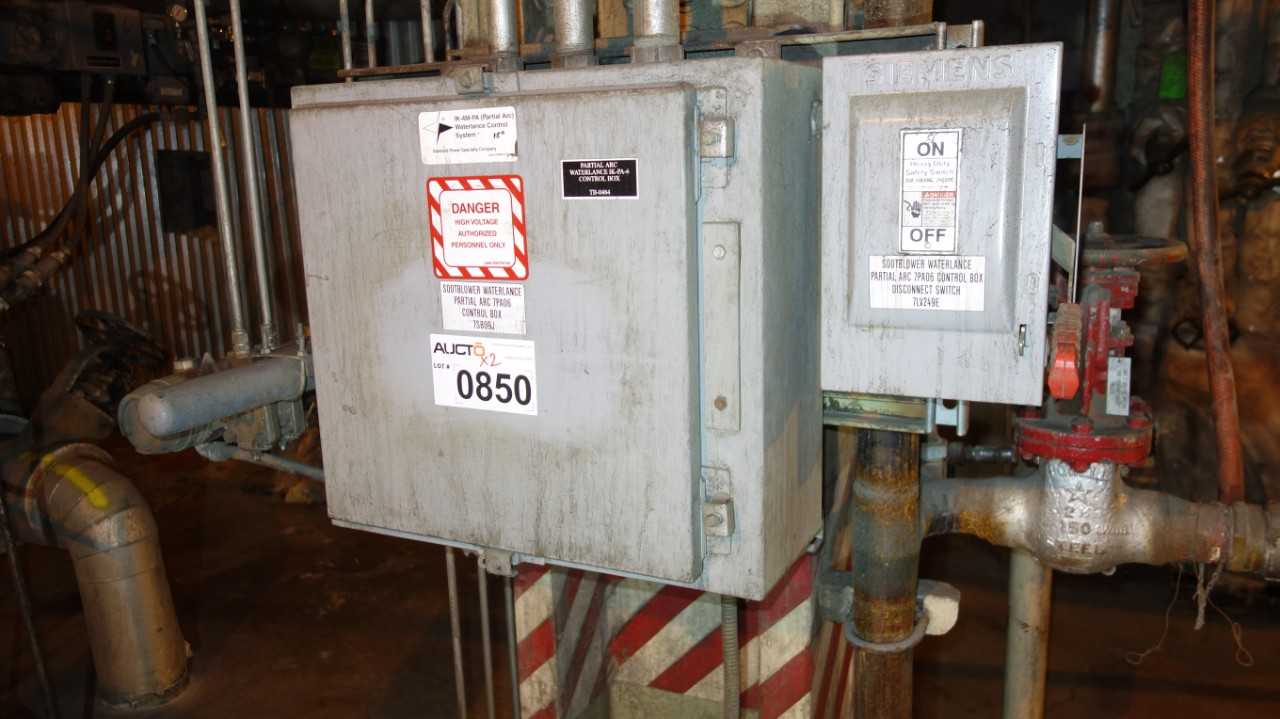 WATERLANCE IK-4M-PA SOOT BLOWER PARITAL ARC CONTROL PANEL - BLOWER FAN