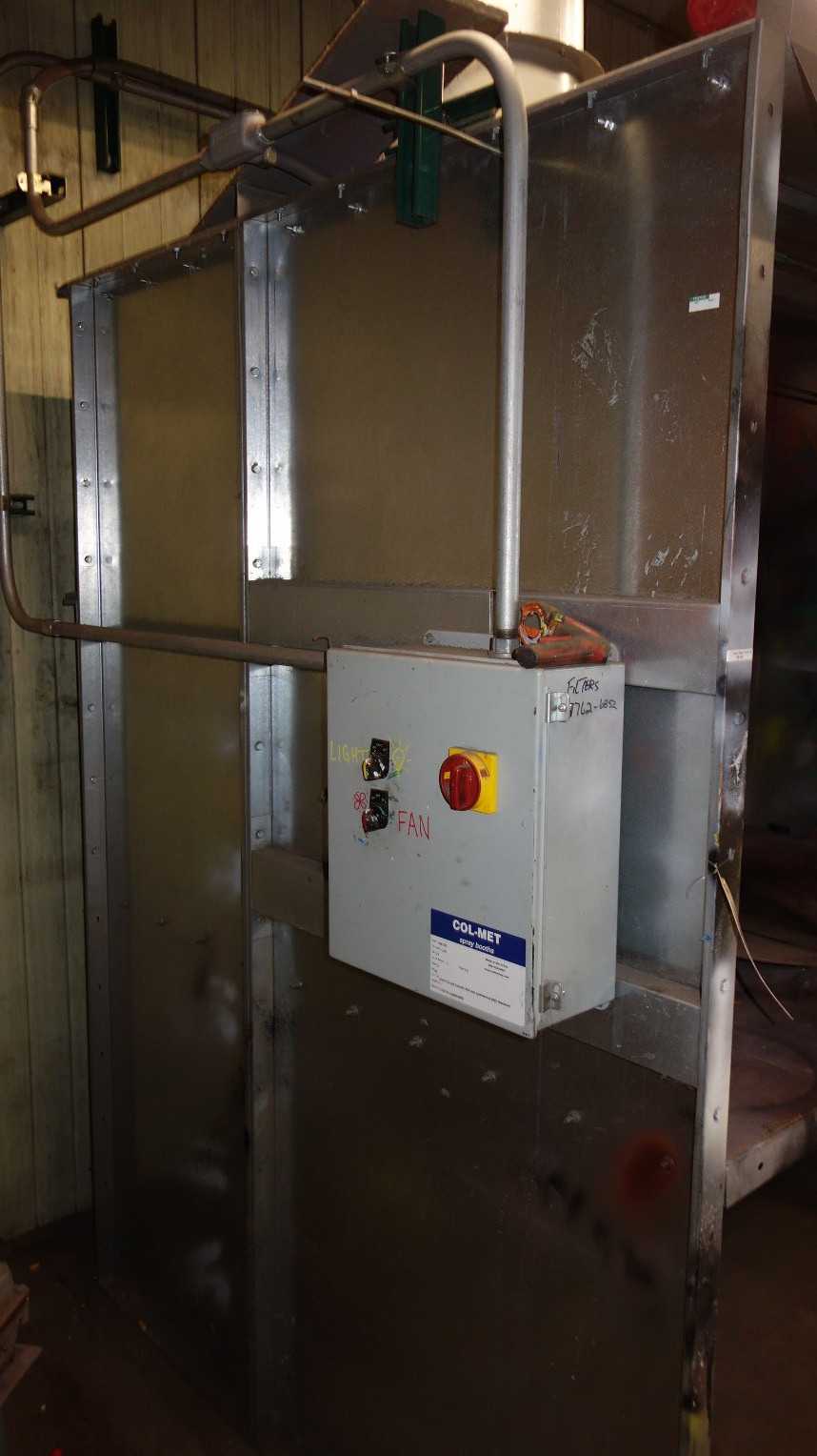 COL-MET SPRAY PAINT BOOTH - MACHINING ACCESSORIES & TOOLING