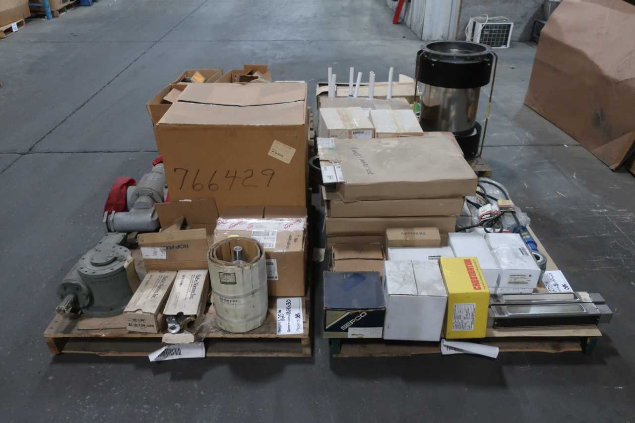 4 PALLETS OF ASSORTED MRO - INDUSTRIAL PARTS