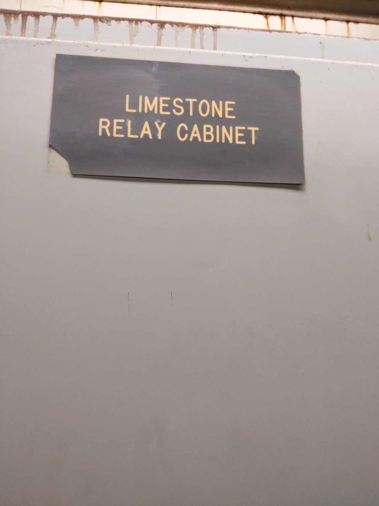 Limestone Relay cabinet - MISCELLANEOUS