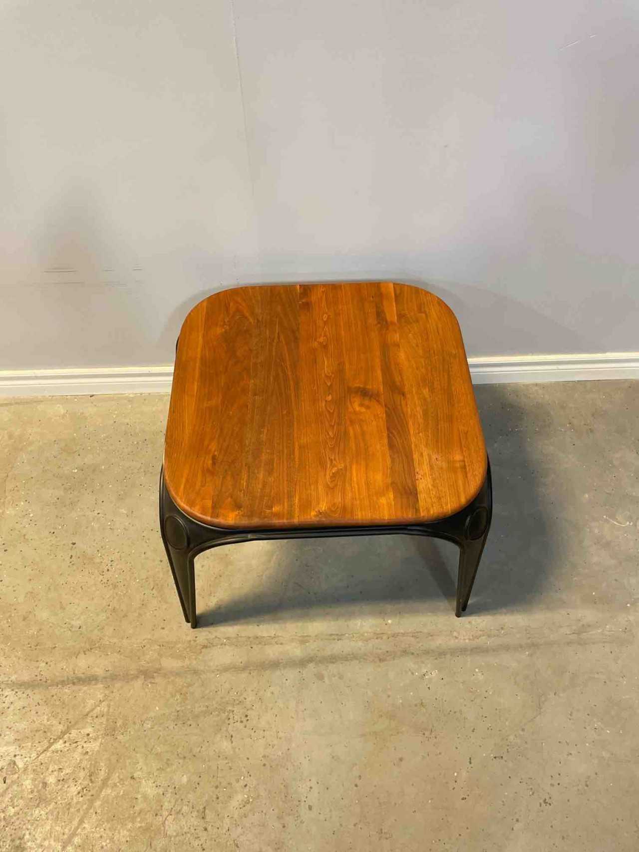 COFFEE TABLE 24" X 24" X 18" H. WALNUT VENEER TOP - ELECTRIC POWER TOOLS