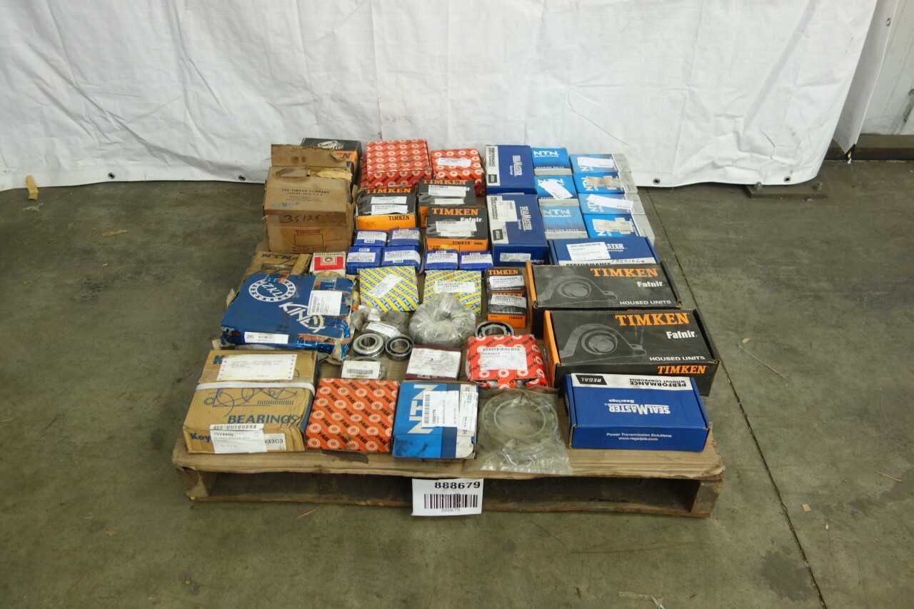 PALLET OF ASSORTED BEARINGS - BEARINGS