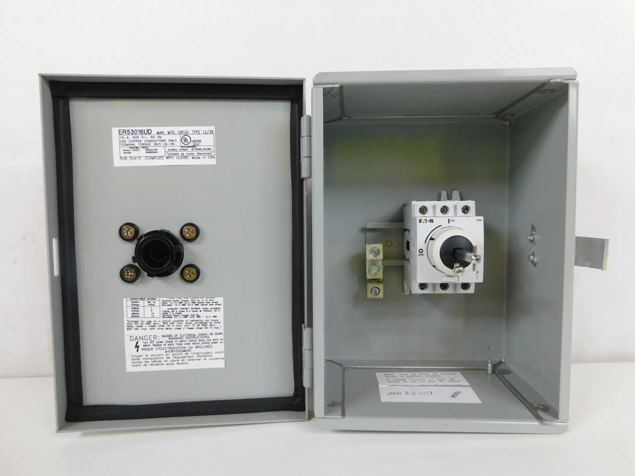 Quantity of 3x ER53016UD Switches - ELECTRICAL COMPONENTS