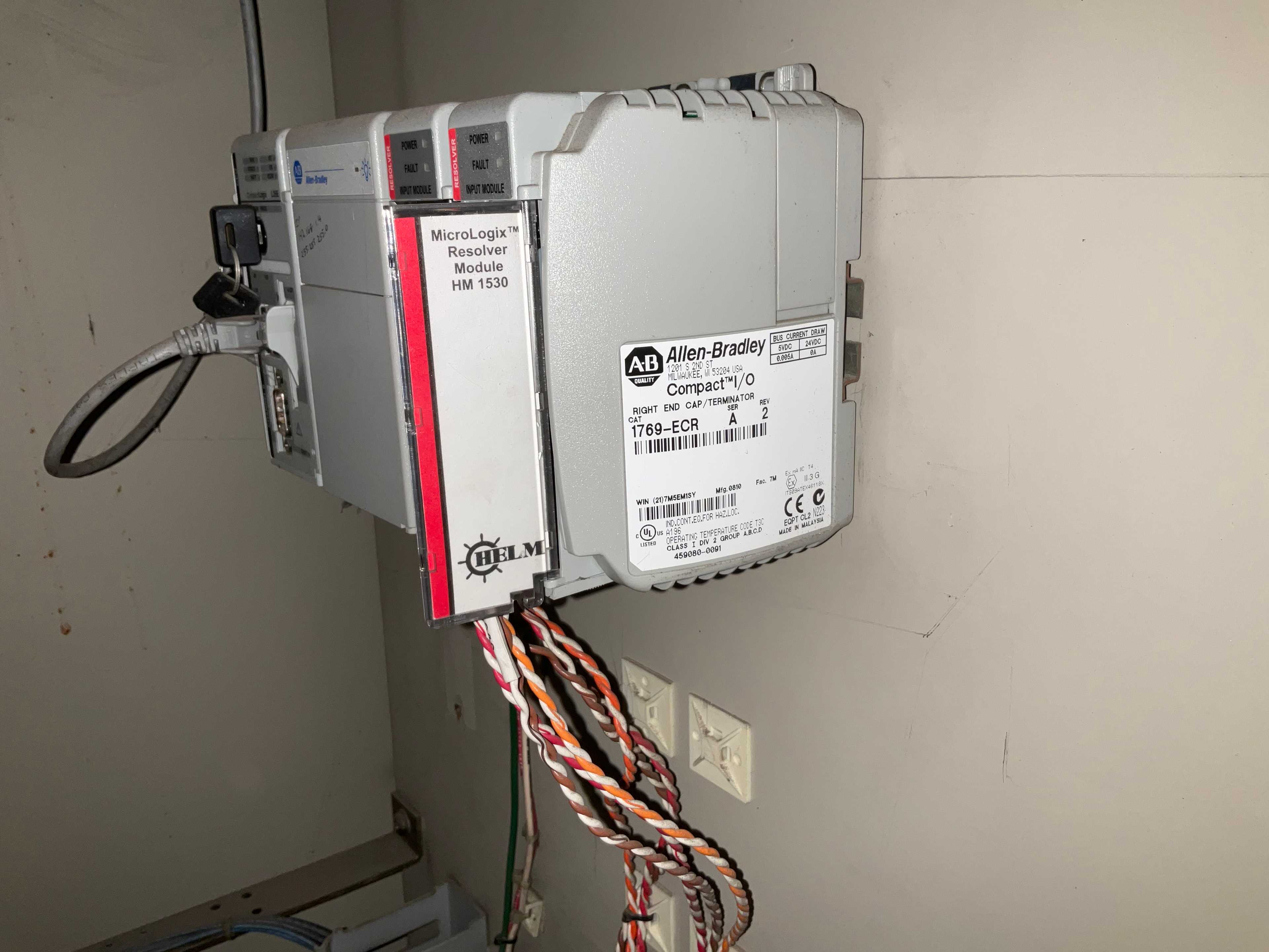 QTY 3 - CONTROL CABINETS WITH ALLEN BRADLEY CONTROLS AND PLCS - CONTROL CABINETS