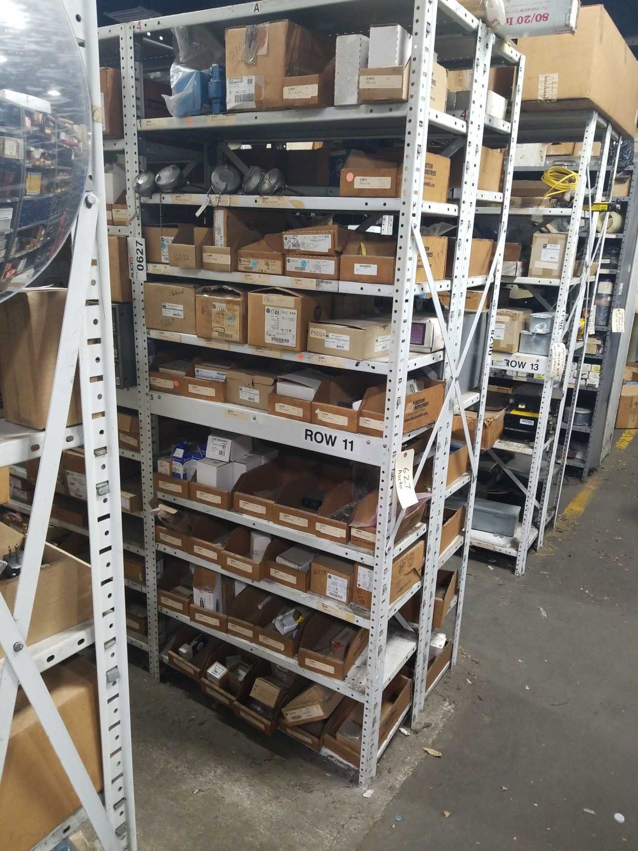 CONTENTS OF 3 SHELVES MRO , ELECTRICAL - MISCELLANEOUS