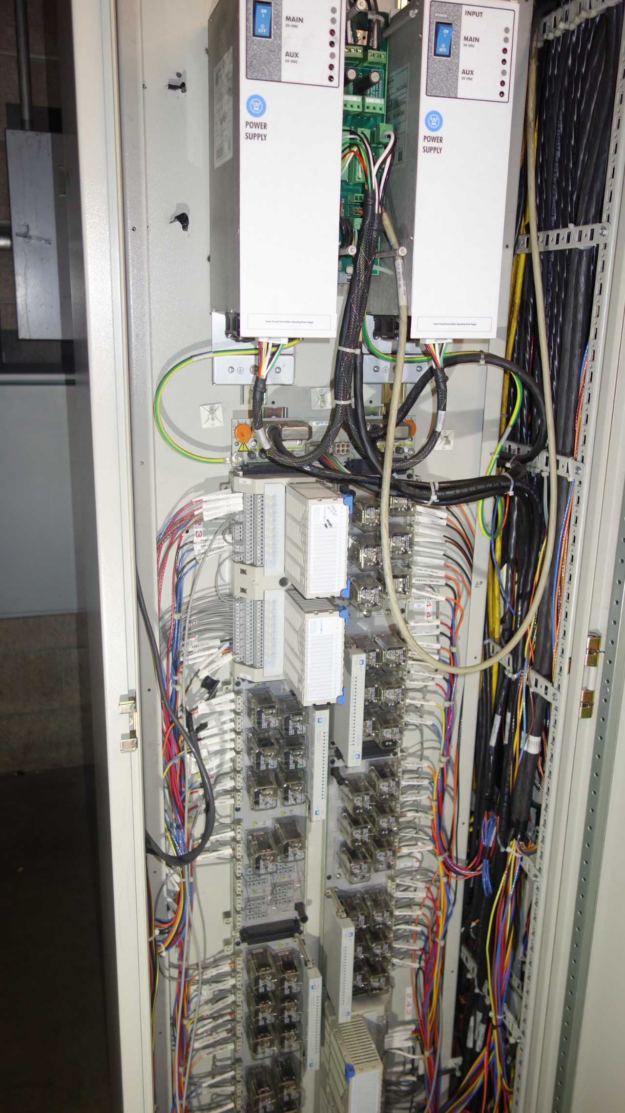 X7 WESTINGHOUSE OVATION CONTROL CABINETS W/ MODULES - AUTOMATION & CONTROLS