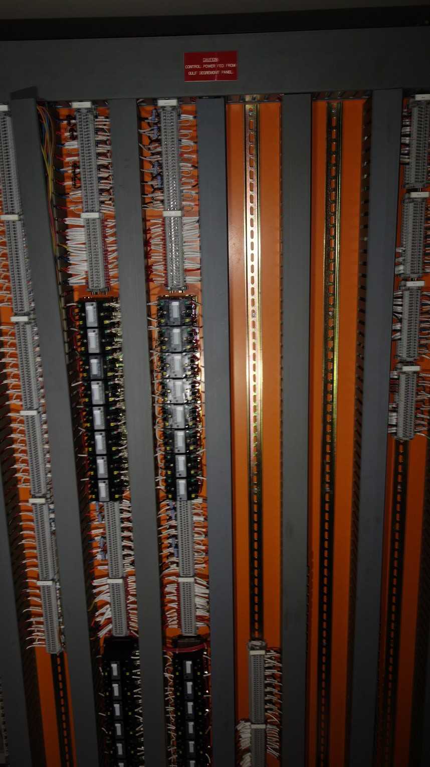 FOXBORO I/A SERIES CONTROL CABINET W/ MODULES CHASSIS - AUTOMATION & CONTROLS