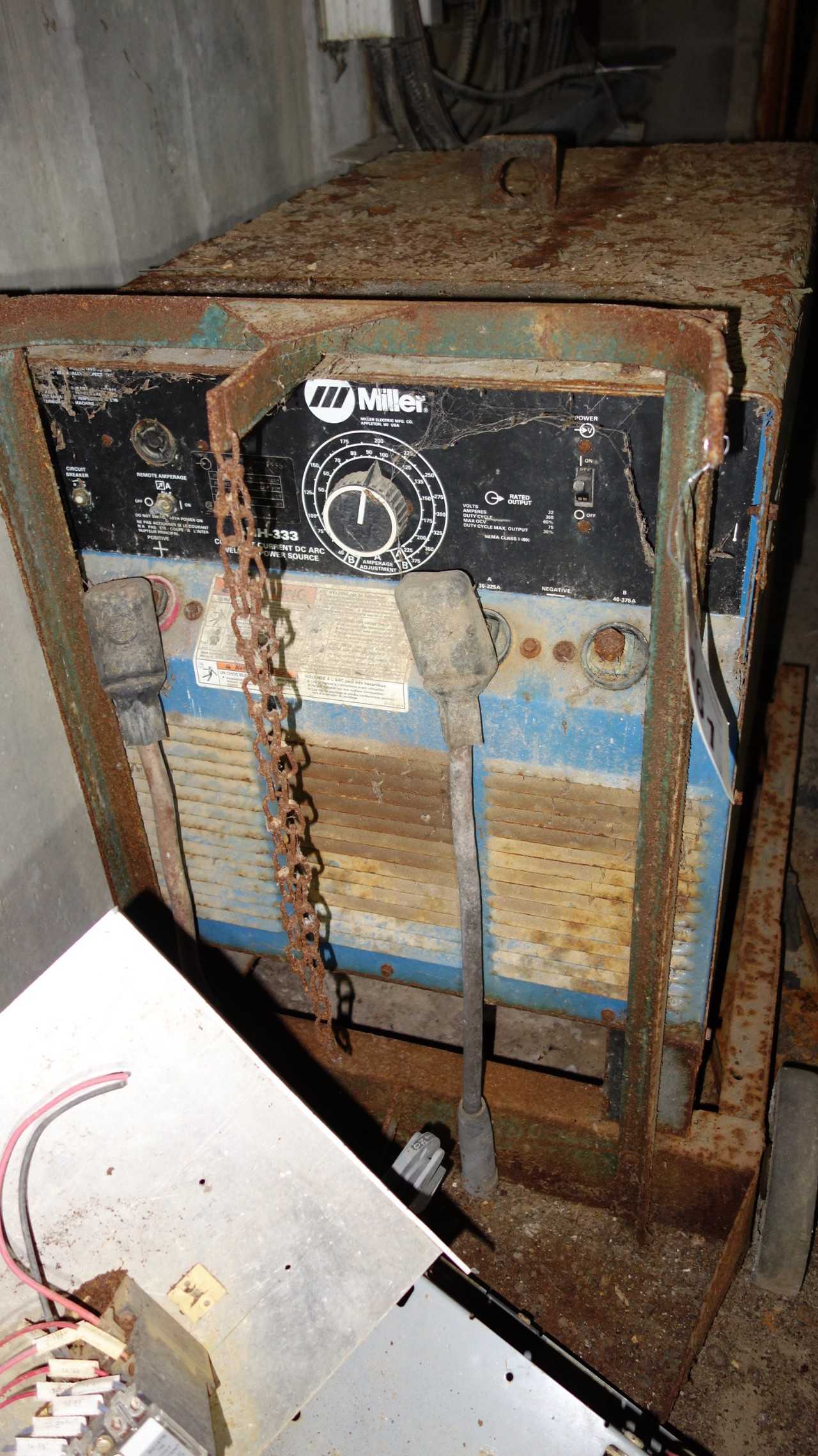 MILLER SRH-333 DC ARC WELDER - WELDING EQUIPMENT