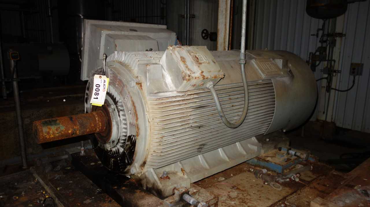 WEG HGA 5809 500HP 460V-AC 3 PHASE INDUCTION MOTOR - ELECTRIC MOTORS
