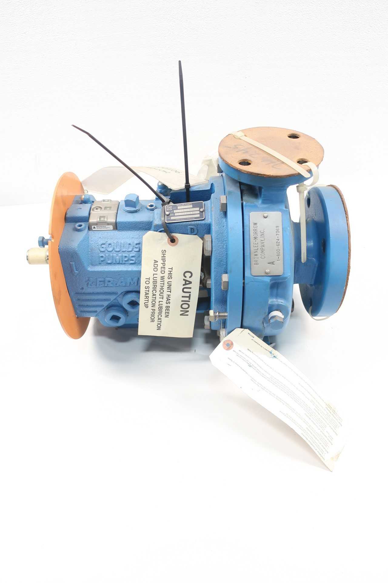GOULDS 3196 I-FRAME 1.50X3-8 1.5IN 7.625IN 3/4IN 3IN CENTRIFUGAL PUMP - CENTRIFUGAL PUMP