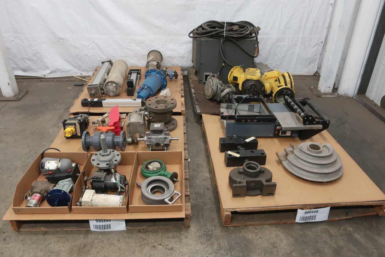 4 PALLETS OF ASSORTED MRO - INDUSTRIAL PARTS