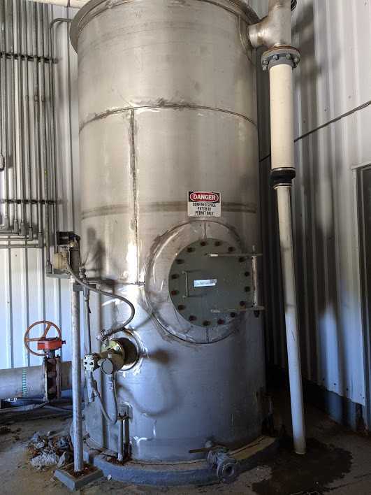 STAINLESS TANK 5ft diameter x 10ft tall - PROCESS EQUIPMENT STAINLESS TANK 5ft diameter x 10ft tall - PROCESS EQUIPMENT