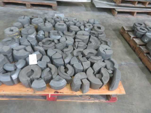 Pallet of stretch press jaw inserts - MISCELLANEOUS