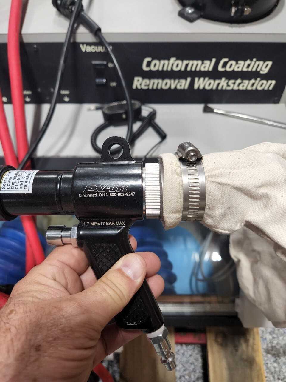 Conformal Coating Removal Station - ELECTRICAL COMPONENTS